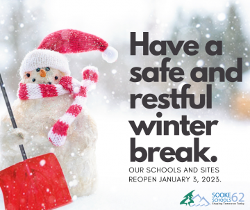 Winter Break Sooke School District
